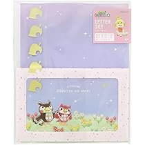 Amazon.co.jp: サンスター文具 あつまれどうぶつの森 レターセット